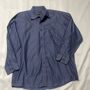Jos. A. Bank Blue Casual Button Down Shirt